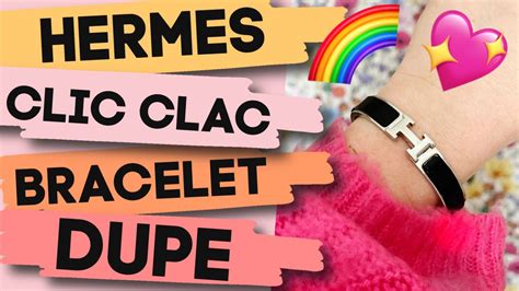 replica hermes bracelet ebay|hermes clic clac bracelet dupe.